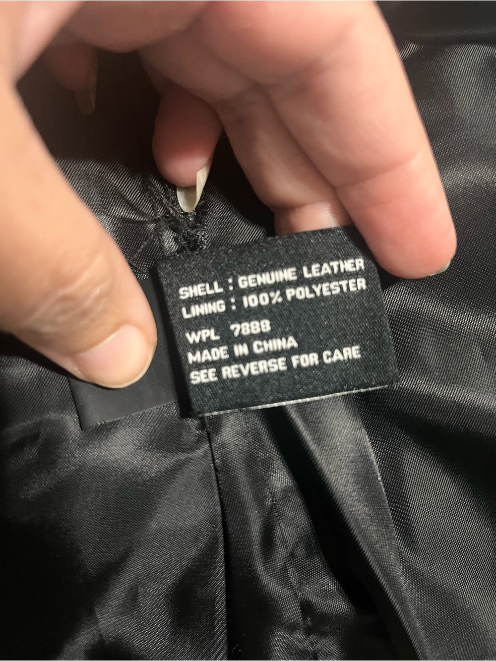 Women’s Avanti Fitted Black Leather Zip-Front Jacket S - Picture 11 of 12